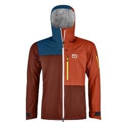 Bunda Ortovox 3L Ortler Jacket Men's Clay Orange